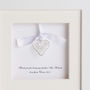 Personalised Heart Thank You Teacher Box Frame, thumbnail 2 of 3