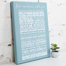 personalised memories print by milly inspired | notonthehighstreet.com