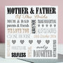 Personalised Mother Of The Bride Card, thumbnail 2 of 4