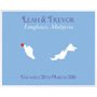 Engaged In Malaysia Personalised Print, thumbnail 7 of 11