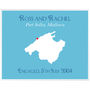 Engaged In Mallorca Personalised Print, thumbnail 6 of 11