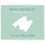 Engaged In Mallorca Personalised Print, thumbnail 9 of 11