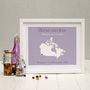 Engaged In Canada Personalised Print, thumbnail 1 of 11