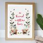 'Be Kind To All That Lives' Art Print, thumbnail 1 of 2