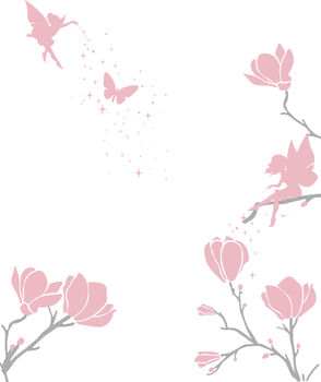 Flower Fairy Wall Sticker, 2 of 2