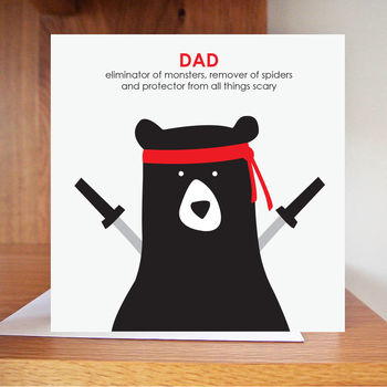 Dad Protector, Funny Father's Day Card, 3 of 3