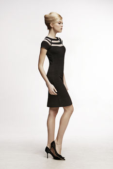 Catherine Bodycon Dress With Cut Out Detail, 2 of 4