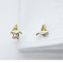 Duck Cufflinks In 18ct Gold And Silver, thumbnail 3 of 3