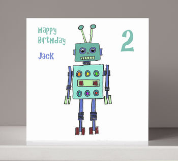 Four Personalised Children's Birthday Cards, 7 of 10