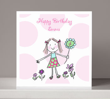 Four Personalised Children's Birthday Cards, 6 of 10