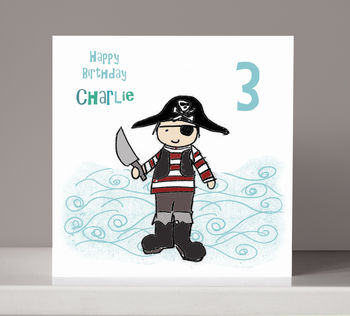 Four Personalised Children's Birthday Cards, 9 of 10
