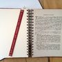 'Life Among The English' Upcycled Notebook, thumbnail 3 of 3