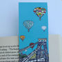 Balloons Over The Toll Bridge Bristol Magnetic Bookmark, thumbnail 3 of 3