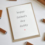 'Happy Father's Day Dad Or Daddy' Card, thumbnail 3 of 4