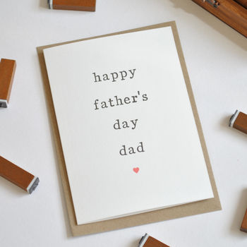 'Happy Father's Day Dad Or Daddy' Card, 4 of 4