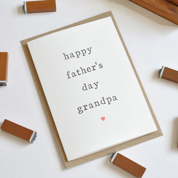 'Happy Father's Day Grandad Or Grandpa' Card, 4 of 4