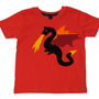 Dragon On Red T Shirt, thumbnail 2 of 2
