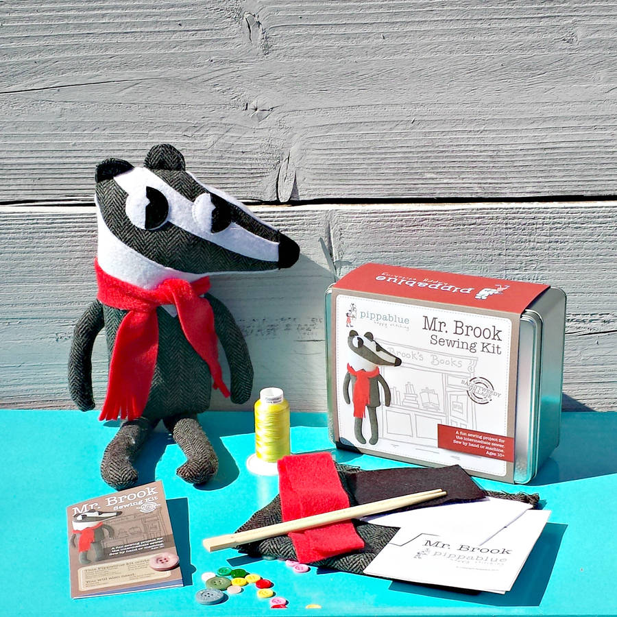 mr brook sewing kit by pippablue