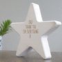 Personalised Father's Day Wooden Star, thumbnail 3 of 4