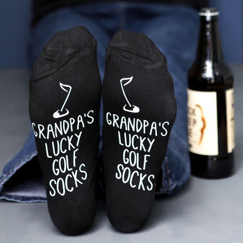 Personalised Lucky Golf Socks, 2 of 2