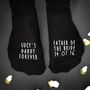 Father Of The Bride Wedding Socks, thumbnail 3 of 4