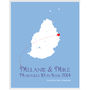 Wedding In Mauritius Personalised Print, thumbnail 7 of 11