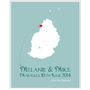 Wedding In Mauritius Personalised Print, thumbnail 10 of 11