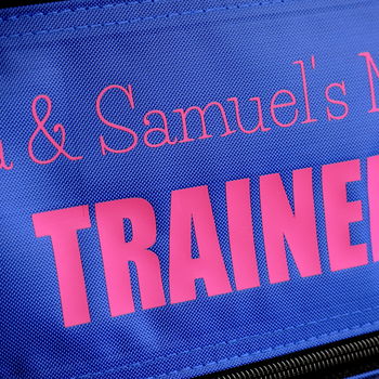 Personalised Trainers Bag, 2 of 3