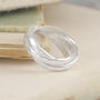 Sterling Silver Russian Wedding Band Ring, thumbnail 2 of 9