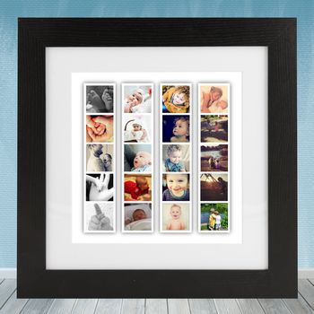Personalised Photo Booth Strip Frame In Seven Colours, 6 of 8