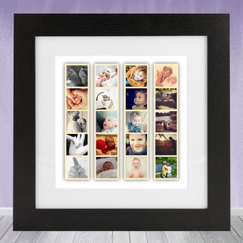 Personalised Photo Booth Strip Frame In Seven Colours, 7 of 8