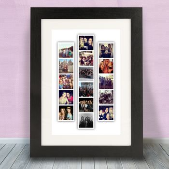 Personalised Photo Strip Frame, 4 of 5