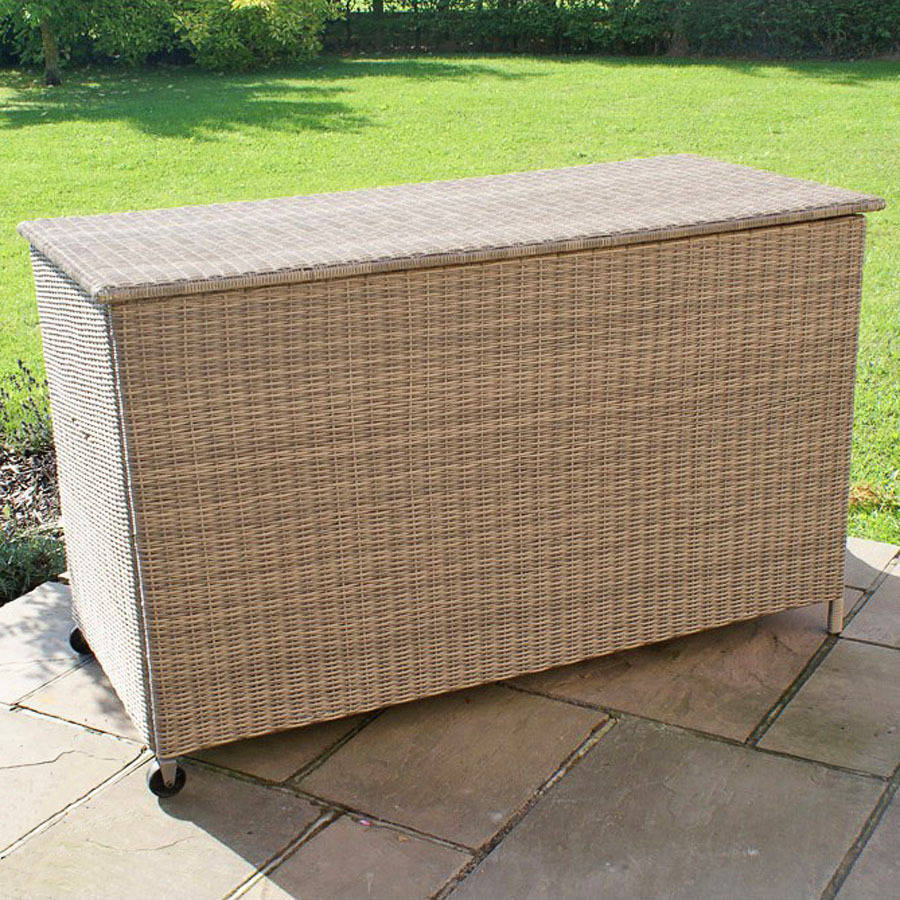 Large Rattan Storage Box By Out There Exteriors