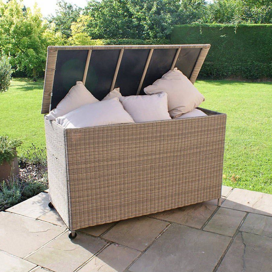 Large Rattan Storage Box By Out There Exteriors | notonthehighstreet.com