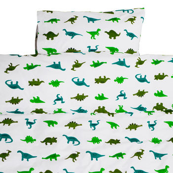 Dinosaur Cot Bed Duvet Set, 2 of 3