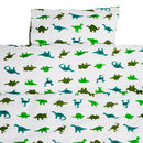Dinosaur Cot Bed Duvet Set By Lulu And Nat | notonthehighstreet.com
