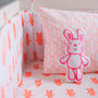 Bunny Rabbit Cot Bed Duvet Set, thumbnail 2 of 5