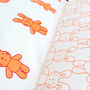 Bunny Rabbit Cot Bed Duvet Set, thumbnail 5 of 5