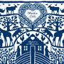Personalised Noah's Ark Tree Heart Print, thumbnail 8 of 9