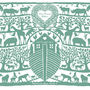 Personalised Noah's Ark Tree Heart Print, thumbnail 7 of 9
