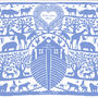 Personalised Noah's Ark Tree Heart Print, thumbnail 6 of 9