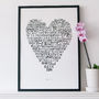 'My Heart Belongs To London' Art Print 50x70cm, thumbnail 1 of 6