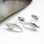 Sterling Silver Raptor Claw Cufflinks, thumbnail 3 of 6