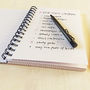 Personalised Wedding Planner Journal, thumbnail 5 of 10