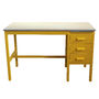Meet Grace Hand Painted Vintage Mahogany Desk, thumbnail 1 of 5