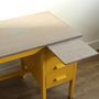 Meet Grace Hand Painted Vintage Mahogany Desk, thumbnail 4 of 5