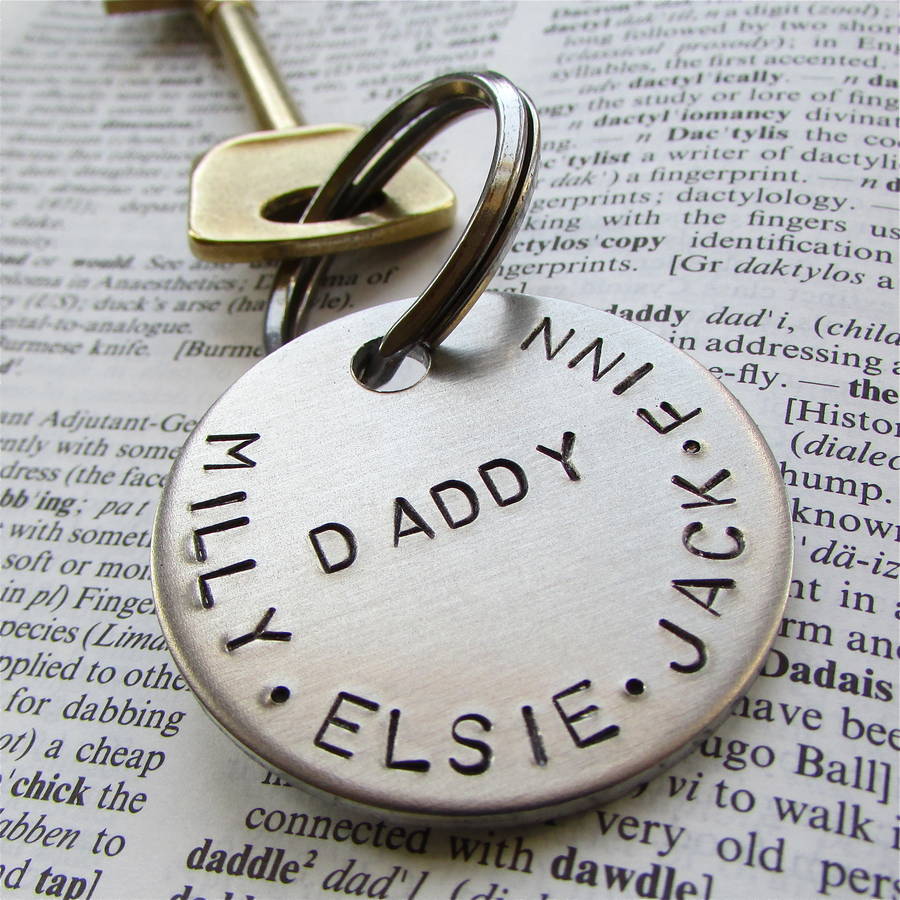 Personalised Family Names Keyring, 1 of 5