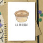 'Pie Love You' Funny Valentine's Card, thumbnail 2 of 5