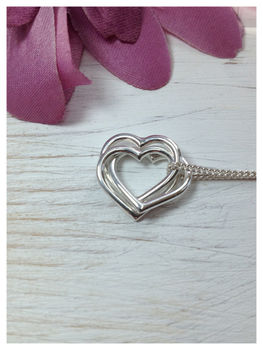 Eternity Heart Silver Pendant, 2 of 4