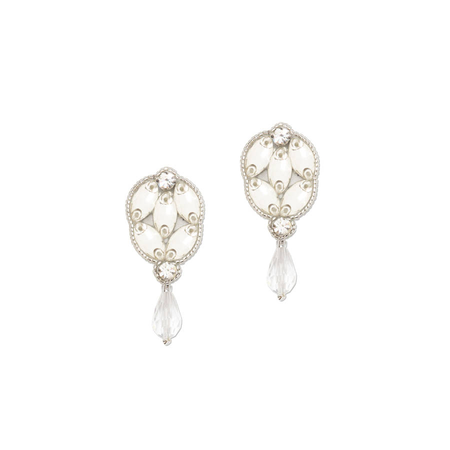 Statement Bridal Earrings By Britten Weddings Notonthehighstreet Statement Bridal Earrings